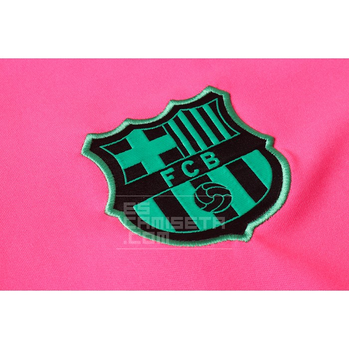 Camiseta Polo del Barcelona 20/21 Rosa - Haga un click en la imagen para cerrar